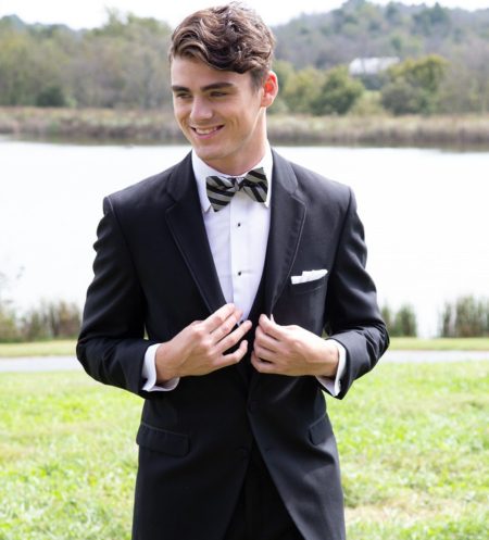 Allure Men Black Tuxedo Jean Yves