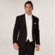 Beckett Black Slim Fit Tuxedo GiNovia