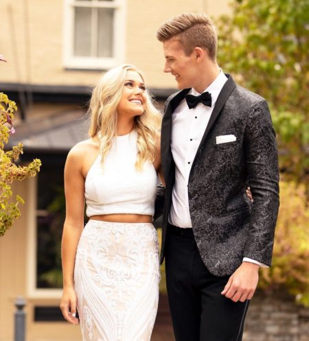 Couture 1910 Granite Paisley Tuxedo