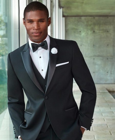 Grant Black Ultra Slim Fit Tuxedo Ike Behar
