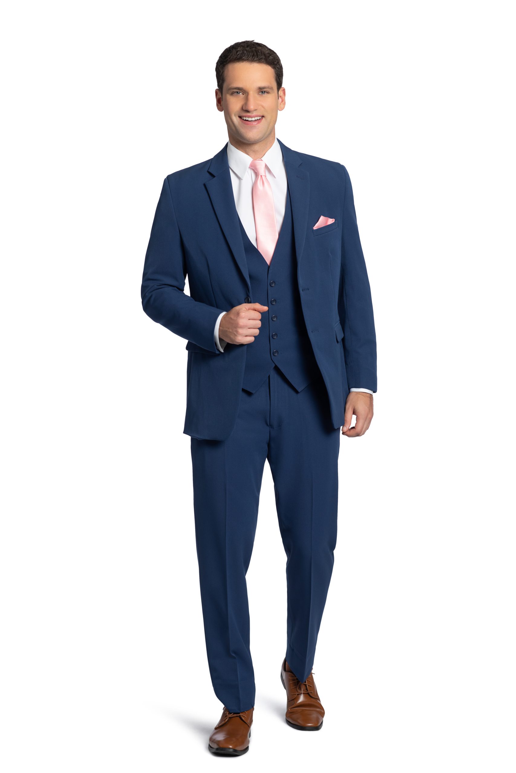 David Major French Blue Suit
