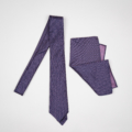 cobalt/pink tie pocket square