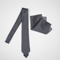 granite tie and pocket square