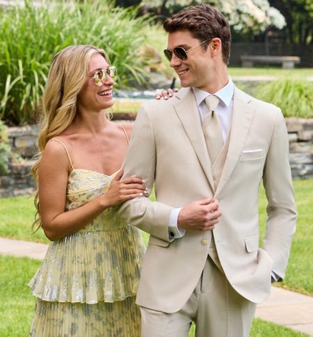 Dominic - Tan Slim Fit Suit