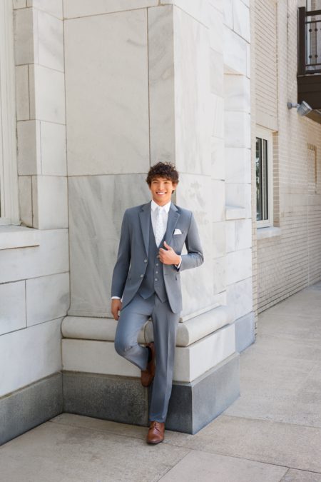 Slate Blue Suit