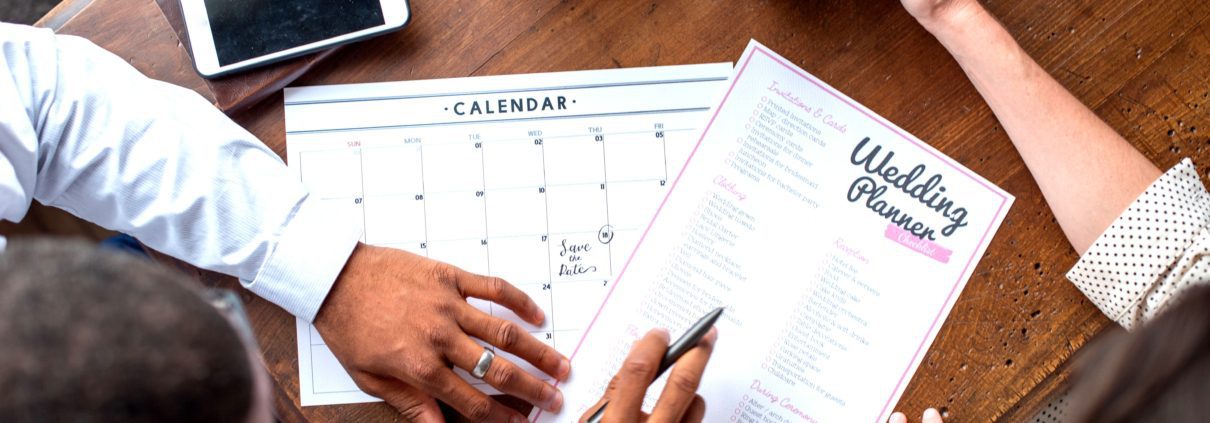 Wedding Tuxedo Rental Timeline